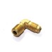 Brass Flare Elbow NPT Male Connector 90* Bend Compression Fittings.